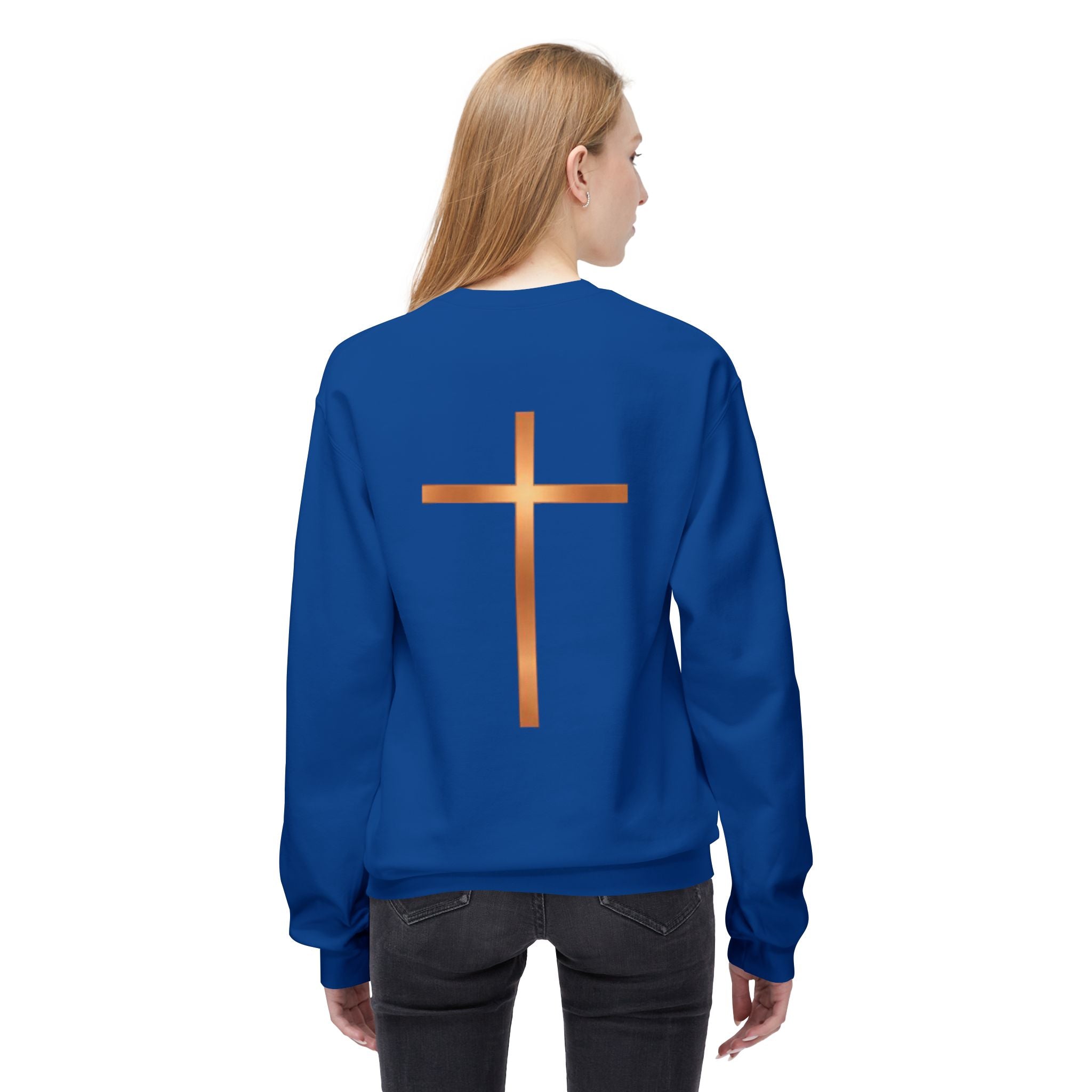 Stronger Than the Storm Sweatshirt – Inspirational Christian Crewneck | Cozy Faith-Based Encouragement Pullover