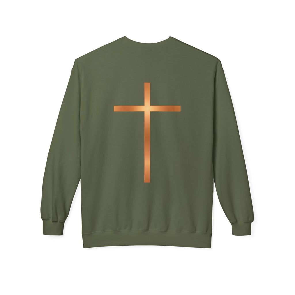 Stronger Than the Storm Sweatshirt – Inspirational Christian Crewneck | Cozy Faith-Based Encouragement Pullover