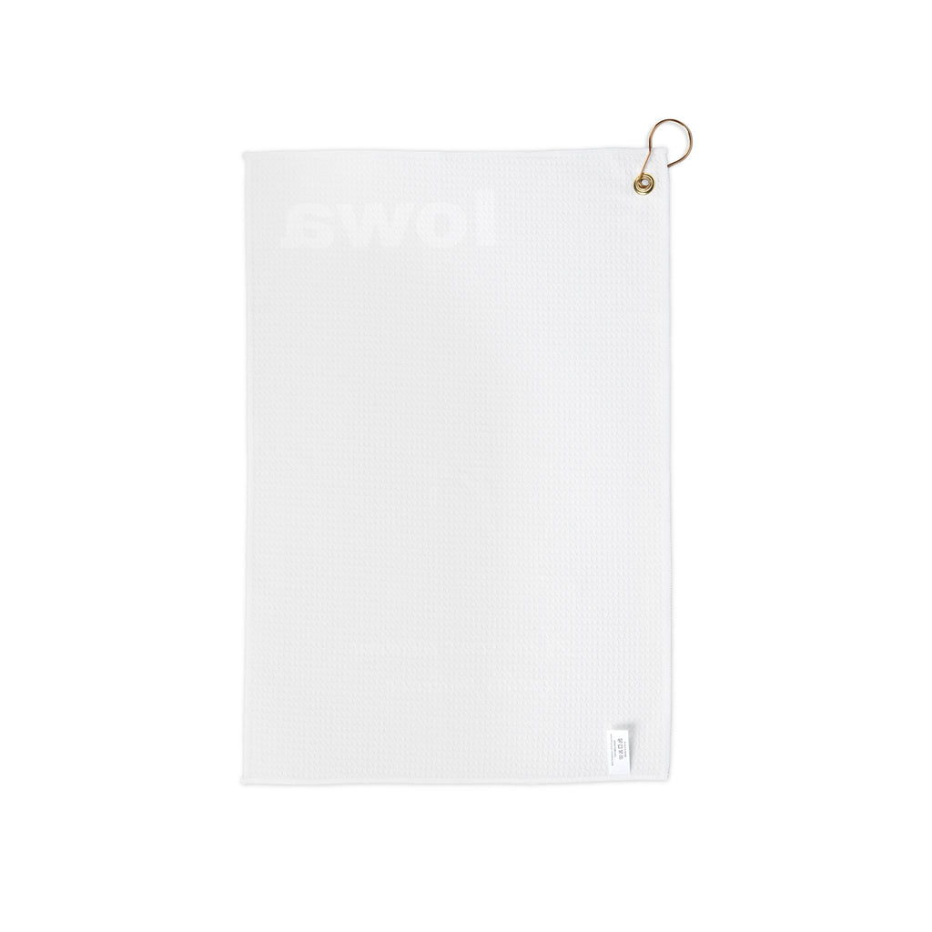 “A Person’s Wisdom Yields Patience” Inspirational Golf Towel with Clip