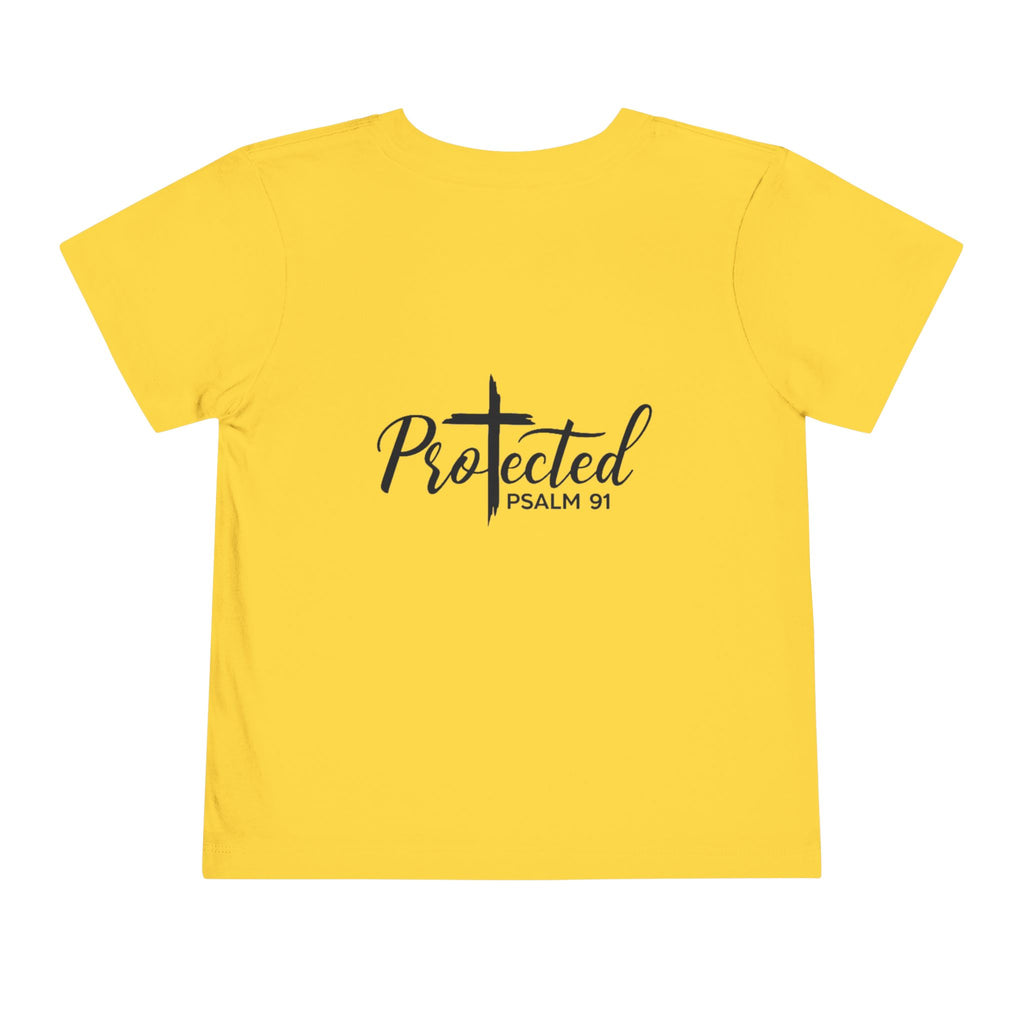 Toddler Christian T-Shirt “Faith Over Fear” – Inspirational Faith-Based Tee for Boys & Girls