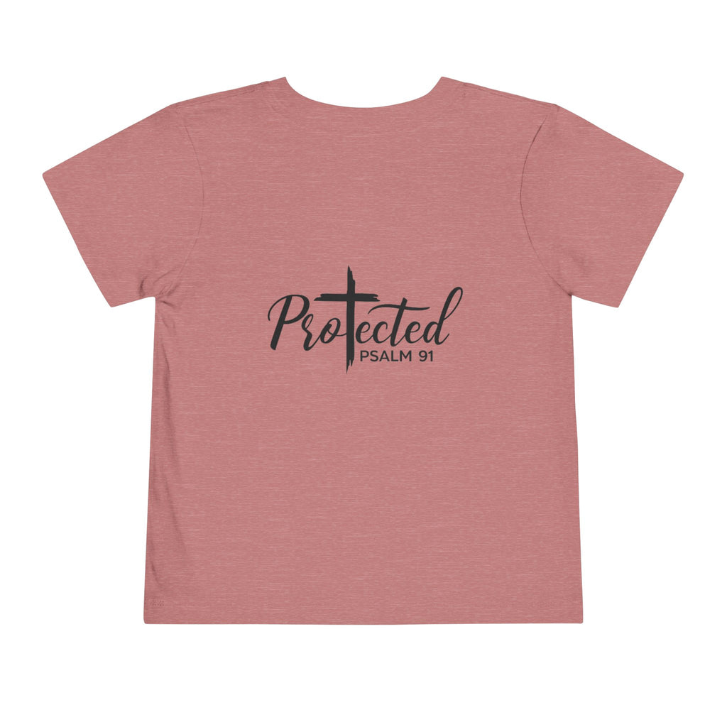 Toddler Christian T-Shirt “Faith Over Fear” – Inspirational Faith-Based Tee for Boys & Girls