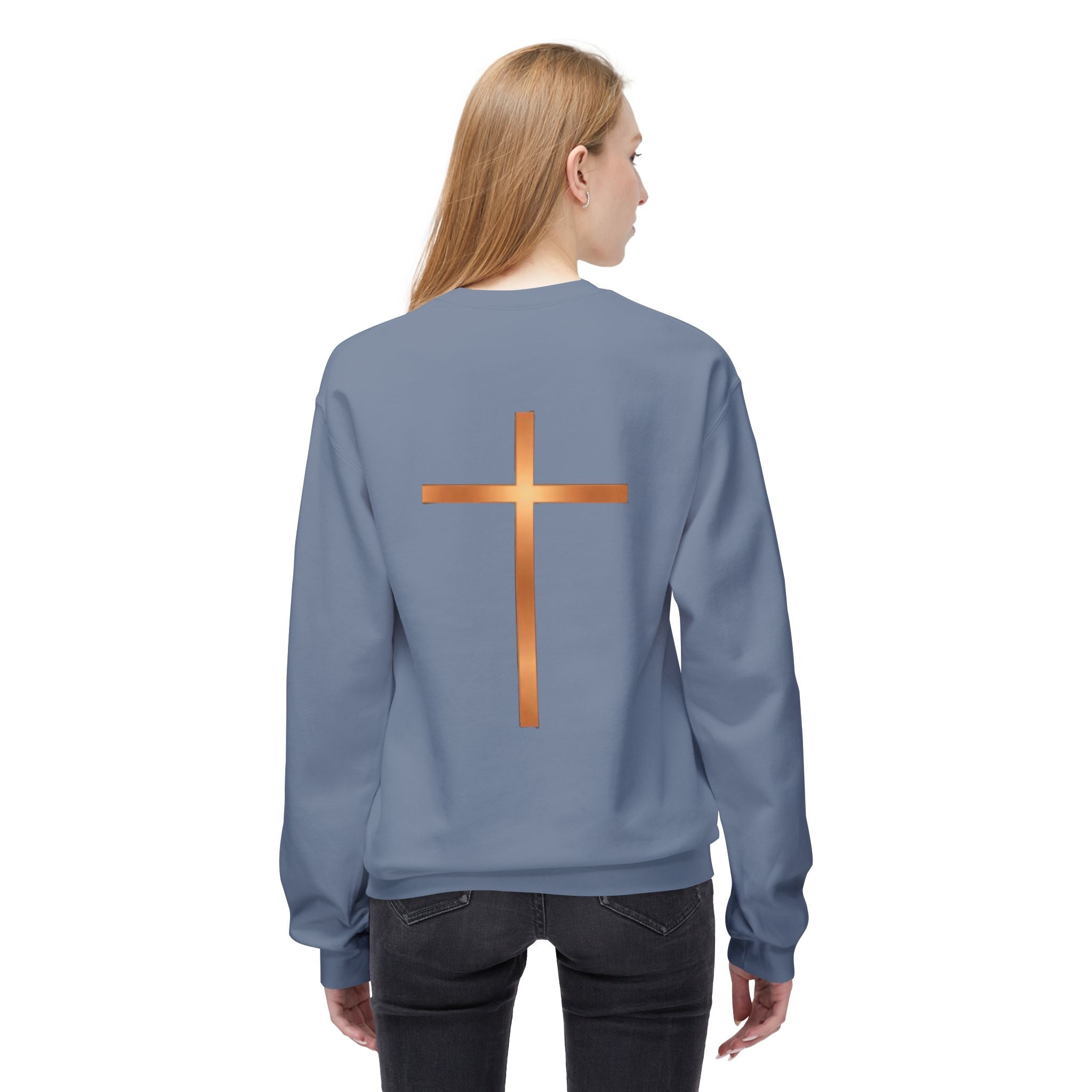 Stronger Than the Storm Sweatshirt – Inspirational Christian Crewneck | Cozy Faith-Based Encouragement Pullover