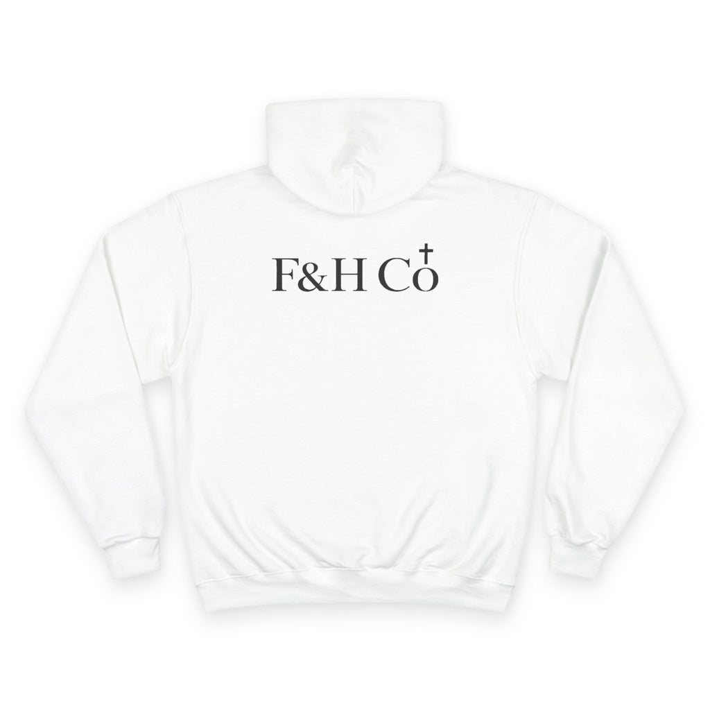 Blind Faith Hoodie | Minimalist Christian Champion Pullover | F&H Co. Back Print | Faith and Home Co