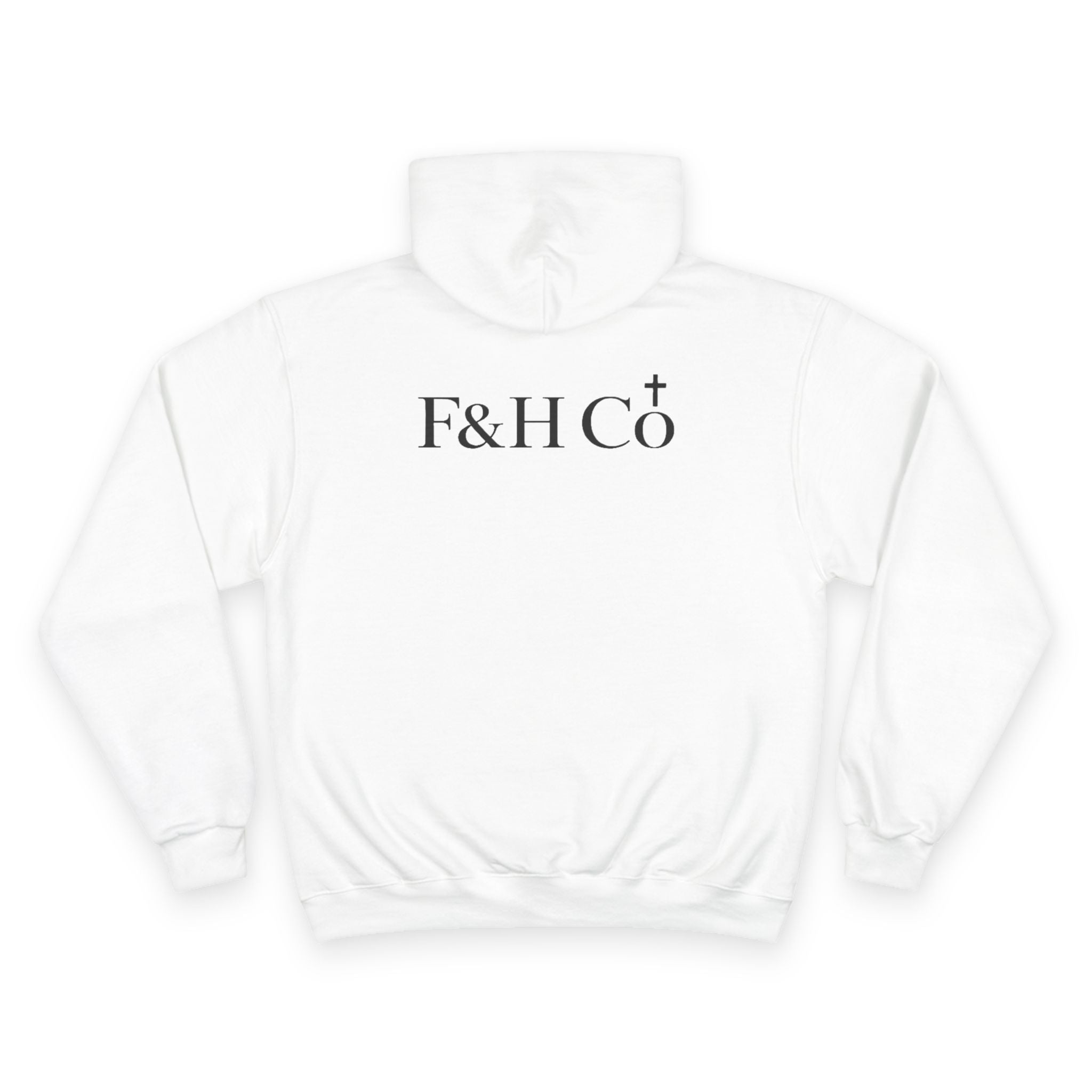 Blind Faith Hoodie | Minimalist Christian Champion Pullover | F&H Co. Back Print | Faith and Home Co