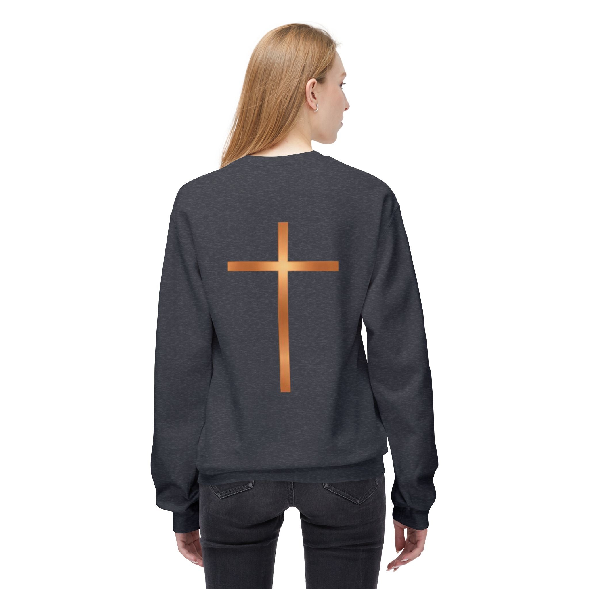Stronger Than the Storm Sweatshirt – Inspirational Christian Crewneck | Cozy Faith-Based Encouragement Pullover