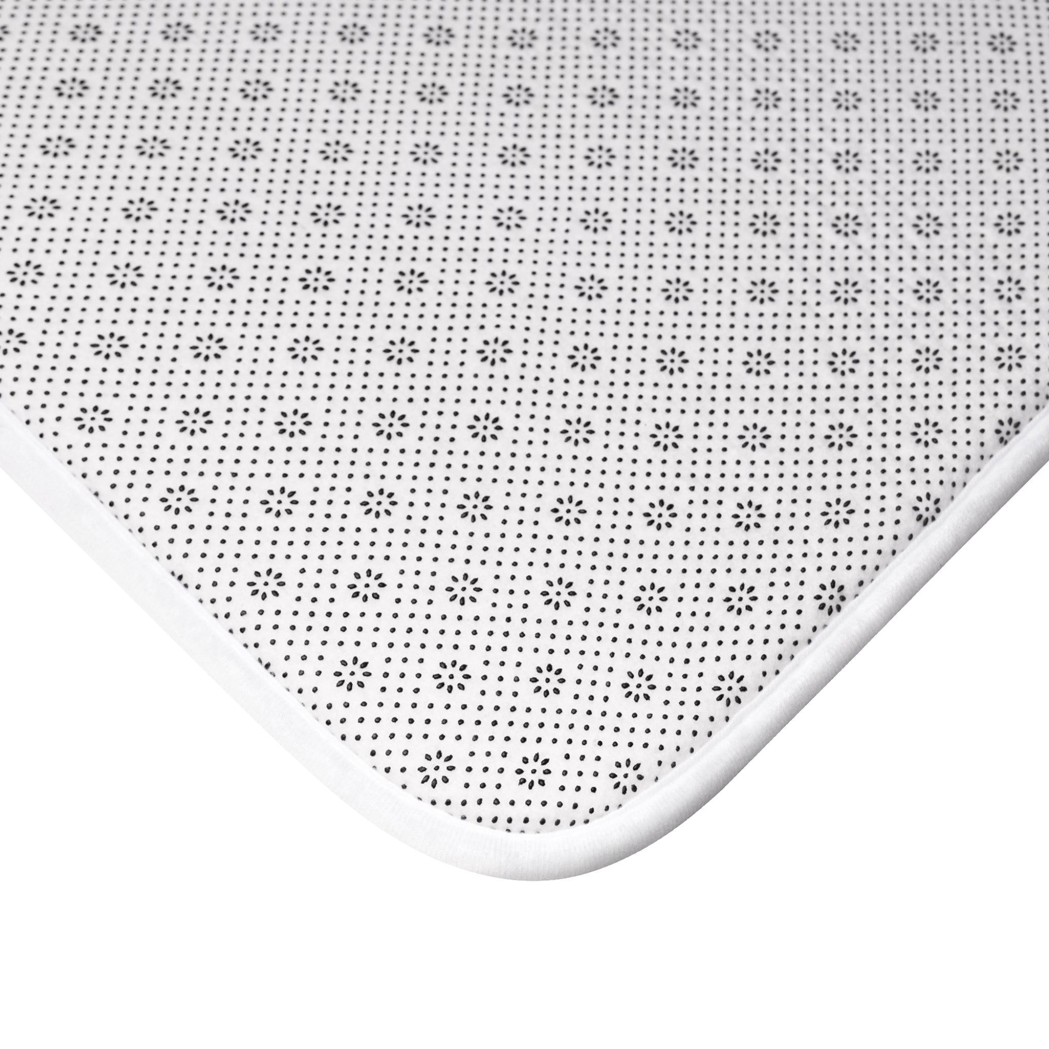 Faith Over Fear Bath Mat – Christian Bathroom Rug with Cross | Minimalist Faith Home Décor