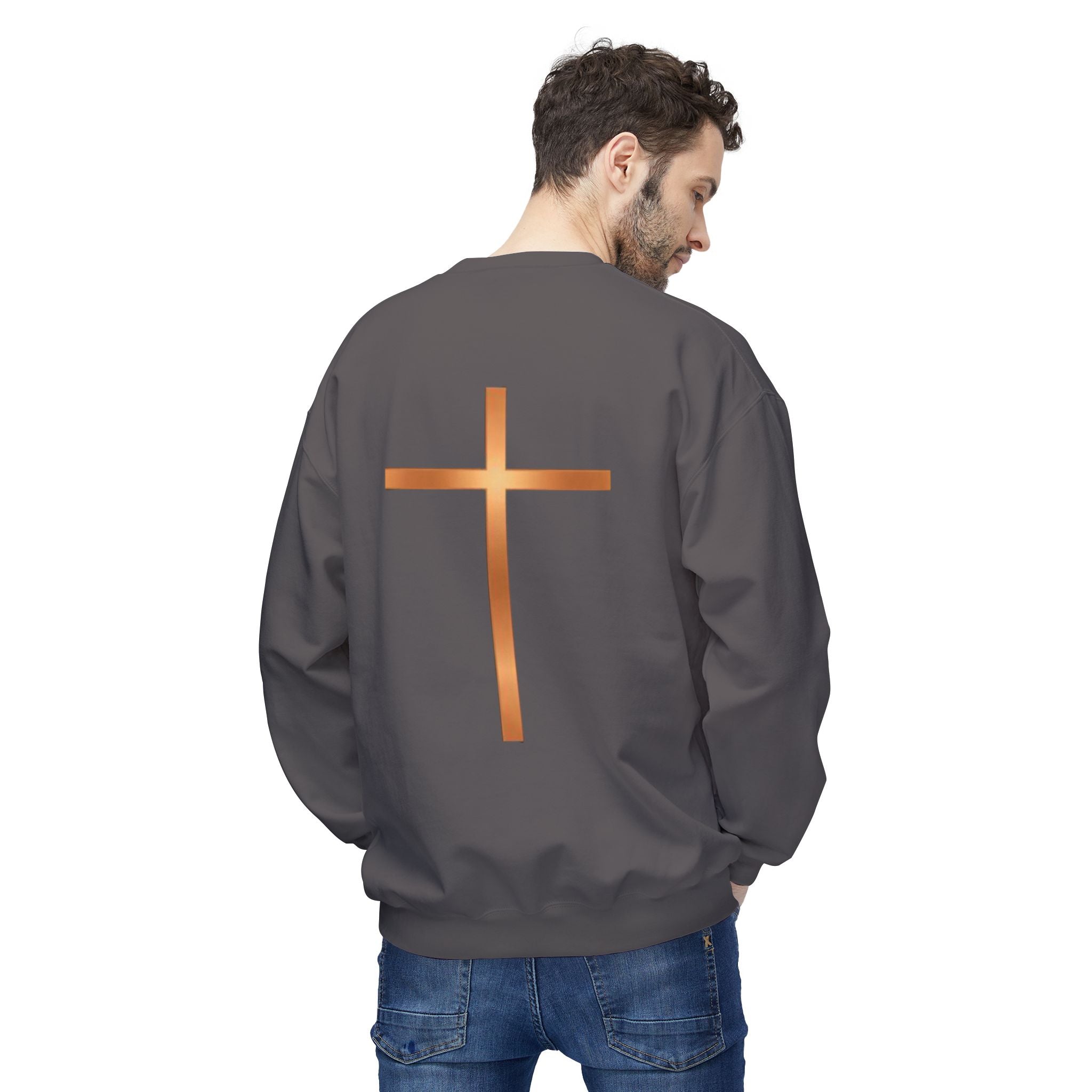Stronger Than the Storm Sweatshirt – Inspirational Christian Crewneck | Cozy Faith-Based Encouragement Pullover