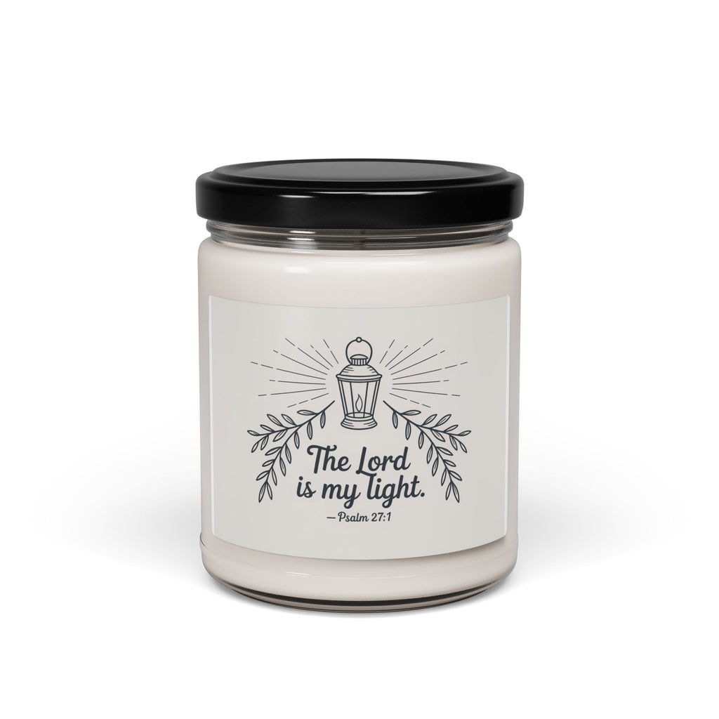 The Lord Is My Light 9oz Scented Soy Candle
